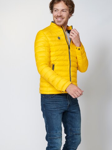 Veste mi-saison KOROSHI en jaune