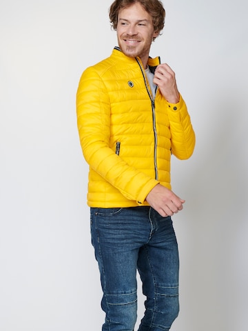 KOROSHI Přechodná bunda – žlutá
