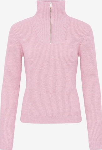Pullover di Oxmo in rosa: frontale