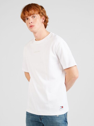 Tommy Jeans Shirt 'CLASSICS' in Wit: voorkant