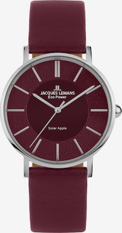 Jacques Lemans Analog Watch in Red: front