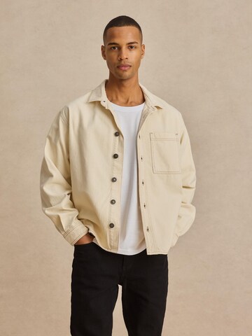 Veste mi-saison 'Lennard' DAN FOX APPAREL en blanc : devant