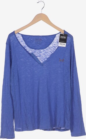 SANSIBAR Langarmshirt XXL in Blau: predná strana