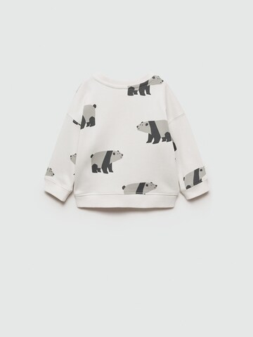 MANGO KIDS Sweatshirt 'BEAR' in Beige