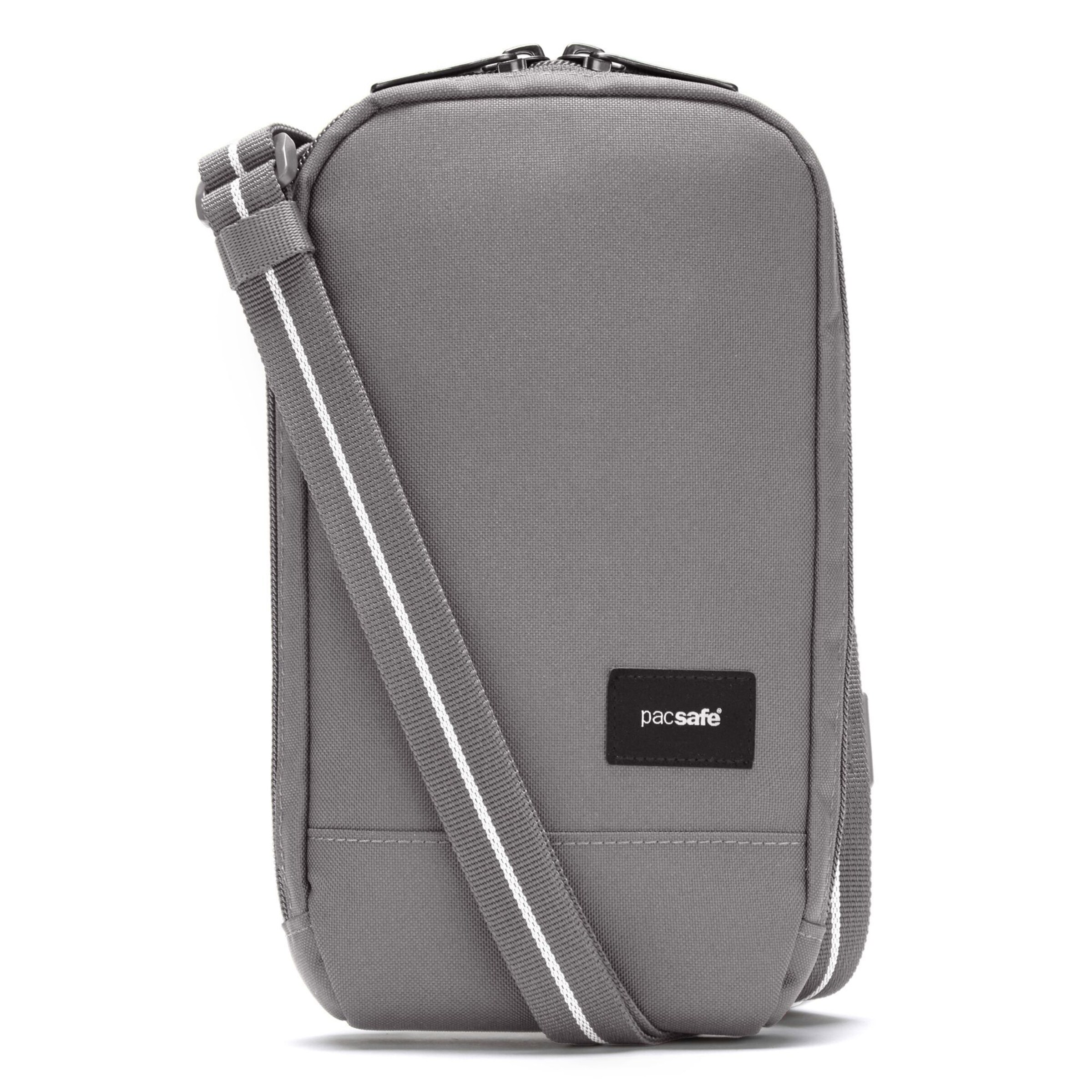 Pacsafe Crossbody bag in Grey: front