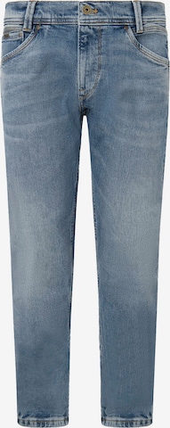 Pepe Jeans - Tapered Calças de ganga em azul: frente