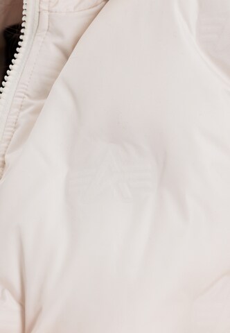 ALPHA INDUSTRIES Zimska jakna | bela barva
