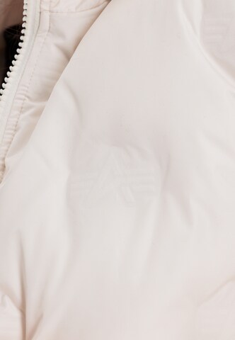 ALPHA INDUSTRIES Winter jacket in White