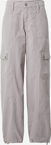 Wide leg Pantaloni cargo di GUESS Originals in grigio: frontale