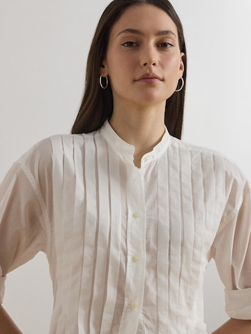 Chemisier Lauren Ralph Lauren en blanc