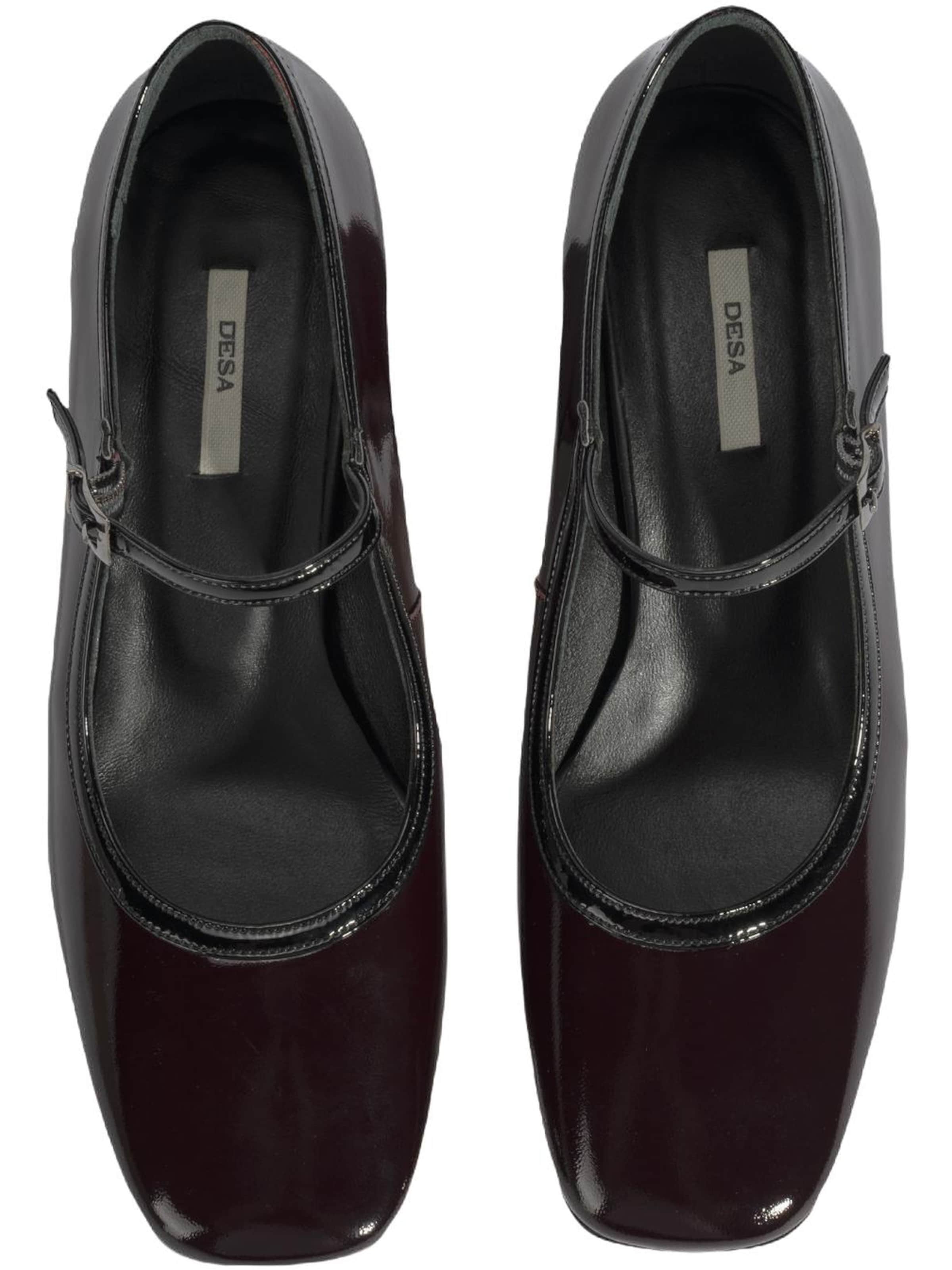 Desa - Zapatillas 'Slip-Ons' en rojo
