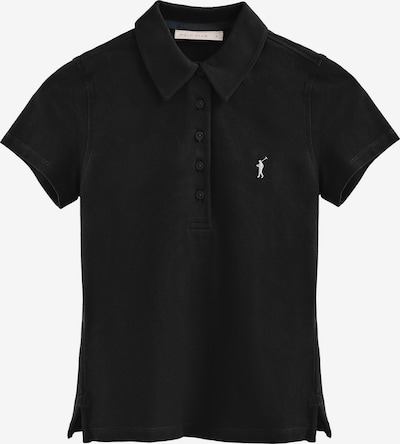 Polo Club Poloshirt in schwarz, Produktansicht