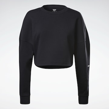 Reebok Sportsweatshirt in Schwarz