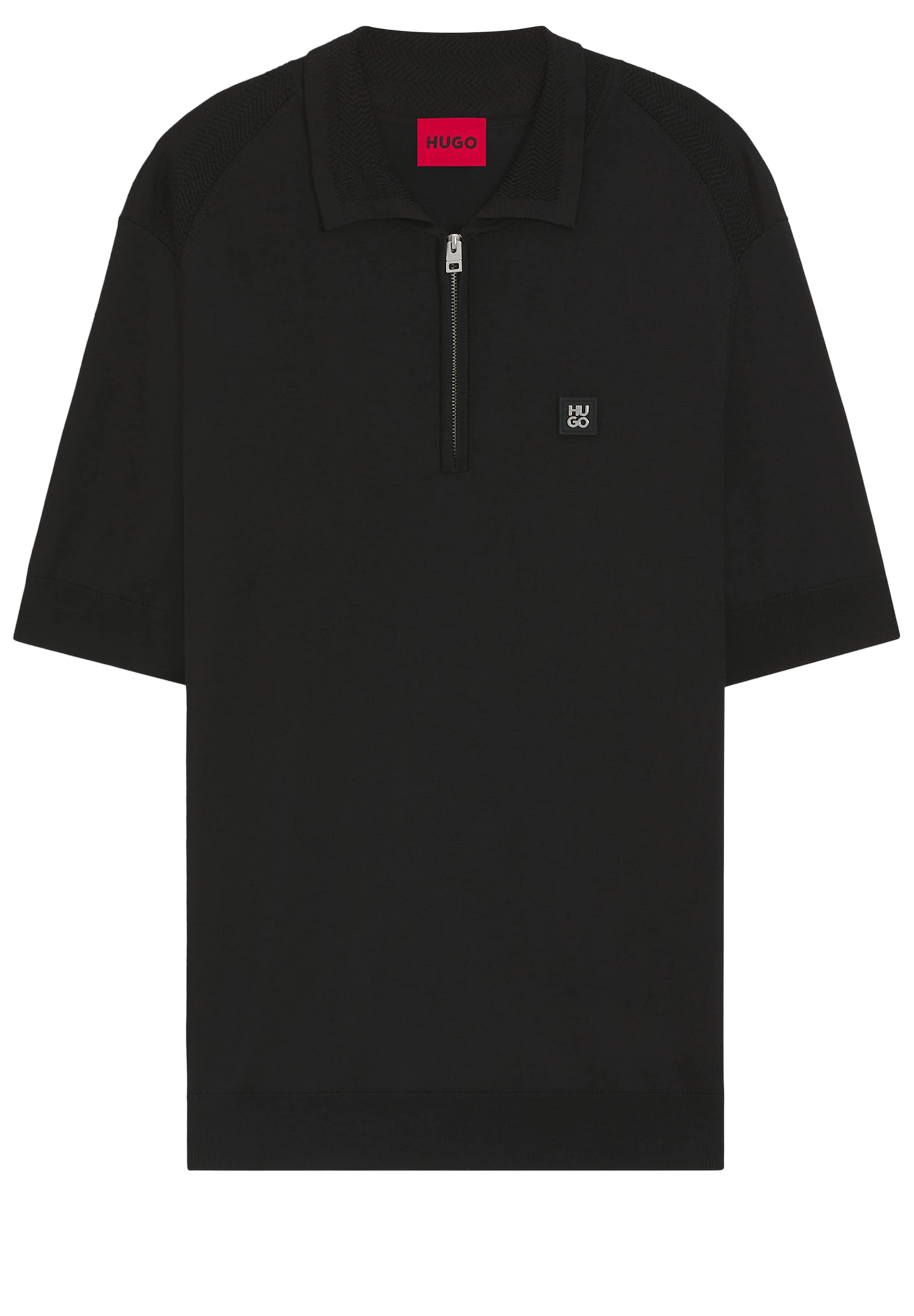 HUGO Shirt 'Sayfong' in Black: front