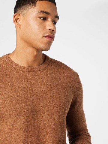 TOM TAILOR Pullover in Braun