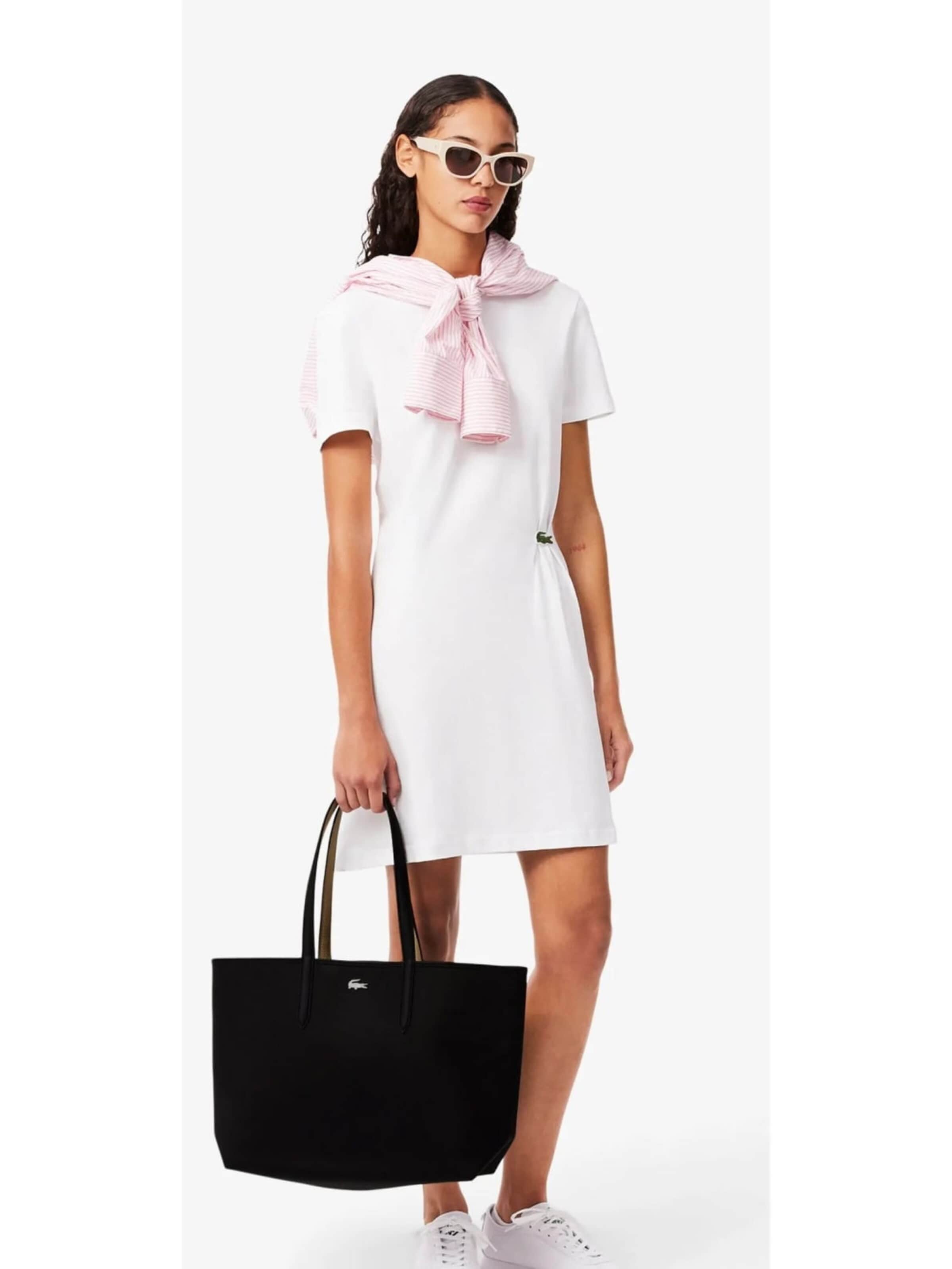 LACOSTE Poodlemiskott 'Anna', värv must