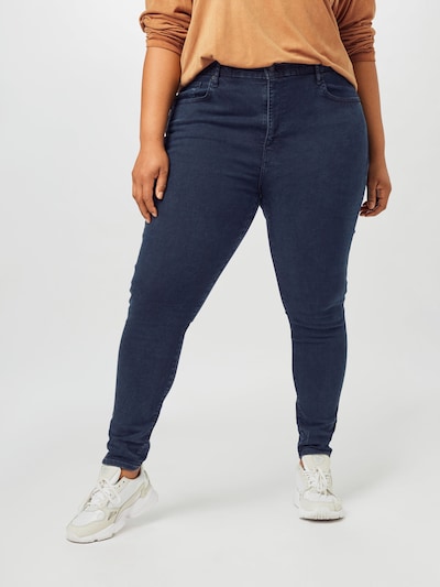 Levi's® Plus Jeans in blue denim, Modelansicht