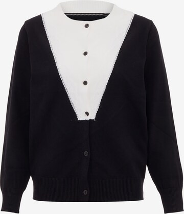 nascita Knit Cardigan in Black: front