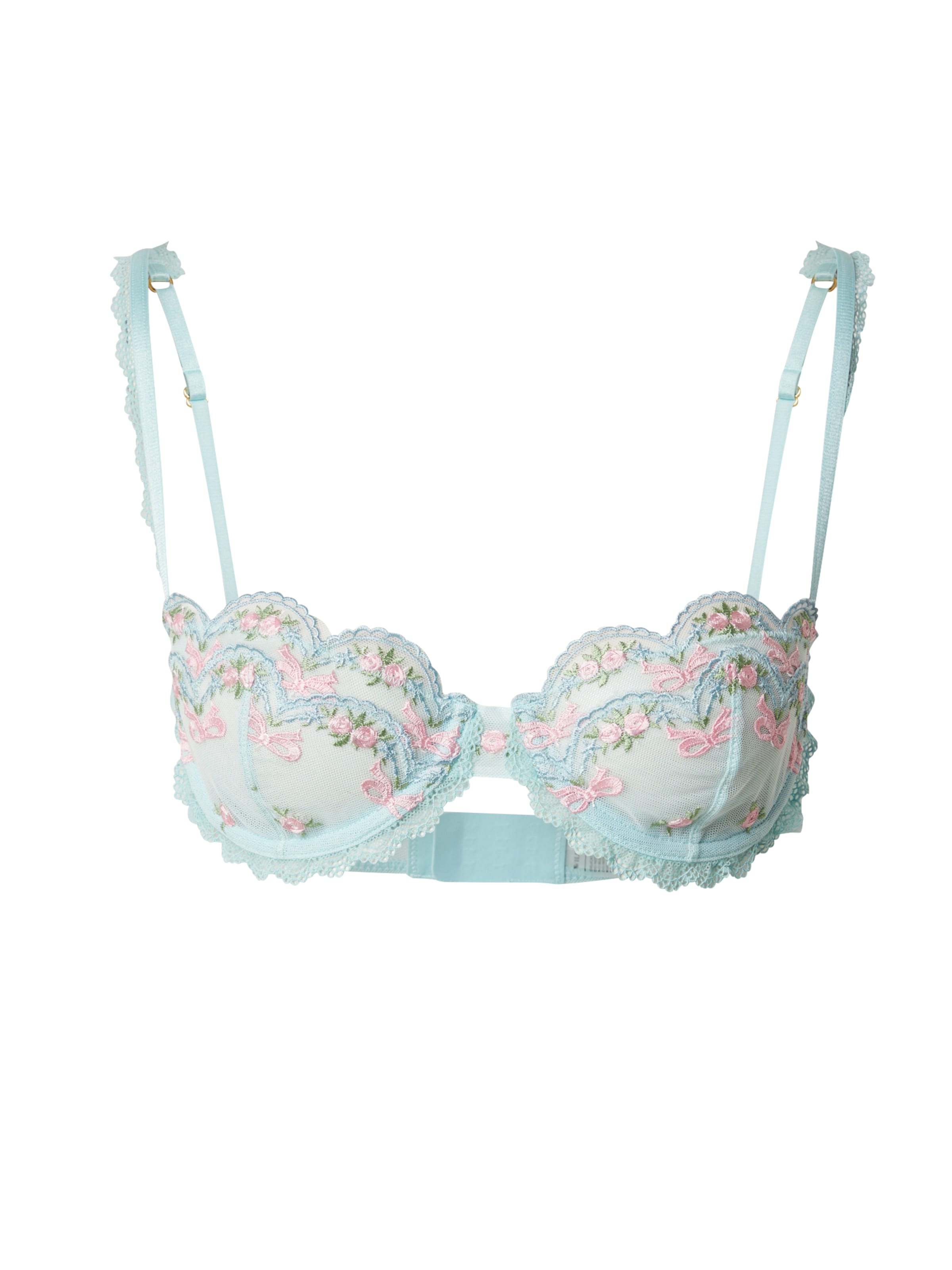 WILD LOVERS Бюстгальтер под футболку Бюстгальтер 'MILA' в Синий: спереди