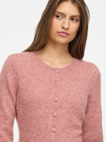 VILA Strickjacke 'VILuna' in Pink