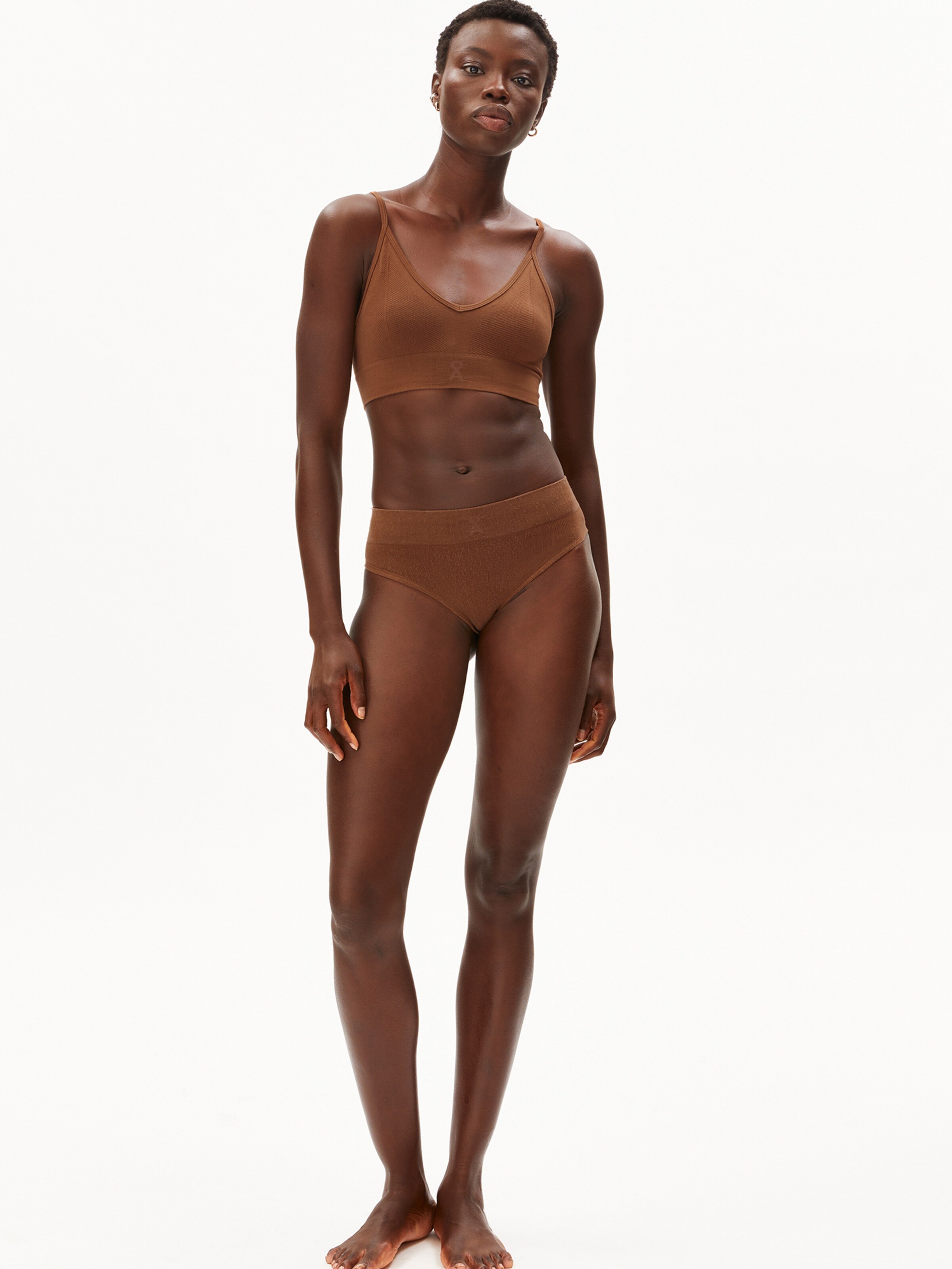 ARMEDANGELS Bustier BH in Bruin