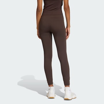 Skinny Pantaloni sportivi 'Essentials' di ADIDAS PERFORMANCE in marrone