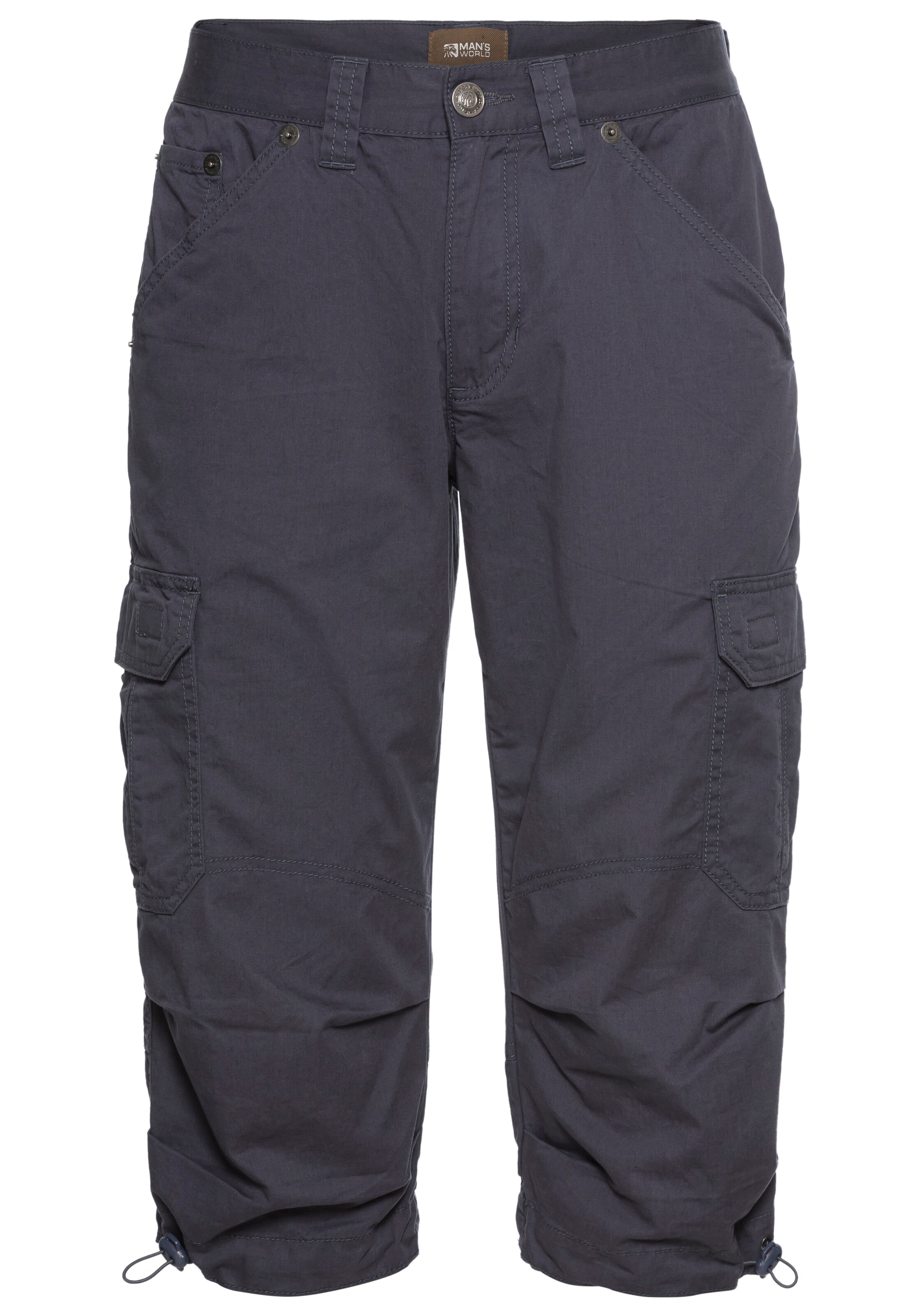 Man's World Pants in Blue: front