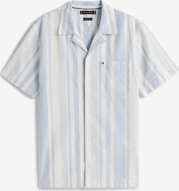 mėlyna TOMMY HILFIGER Patogus modelis Marškiniai: priekis