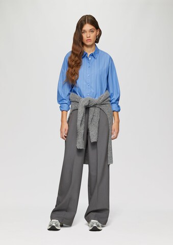 QS Blouse in Blauw