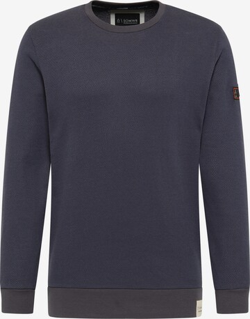 SOMWR Sweatshirt 'EQUATE' in Blue: front