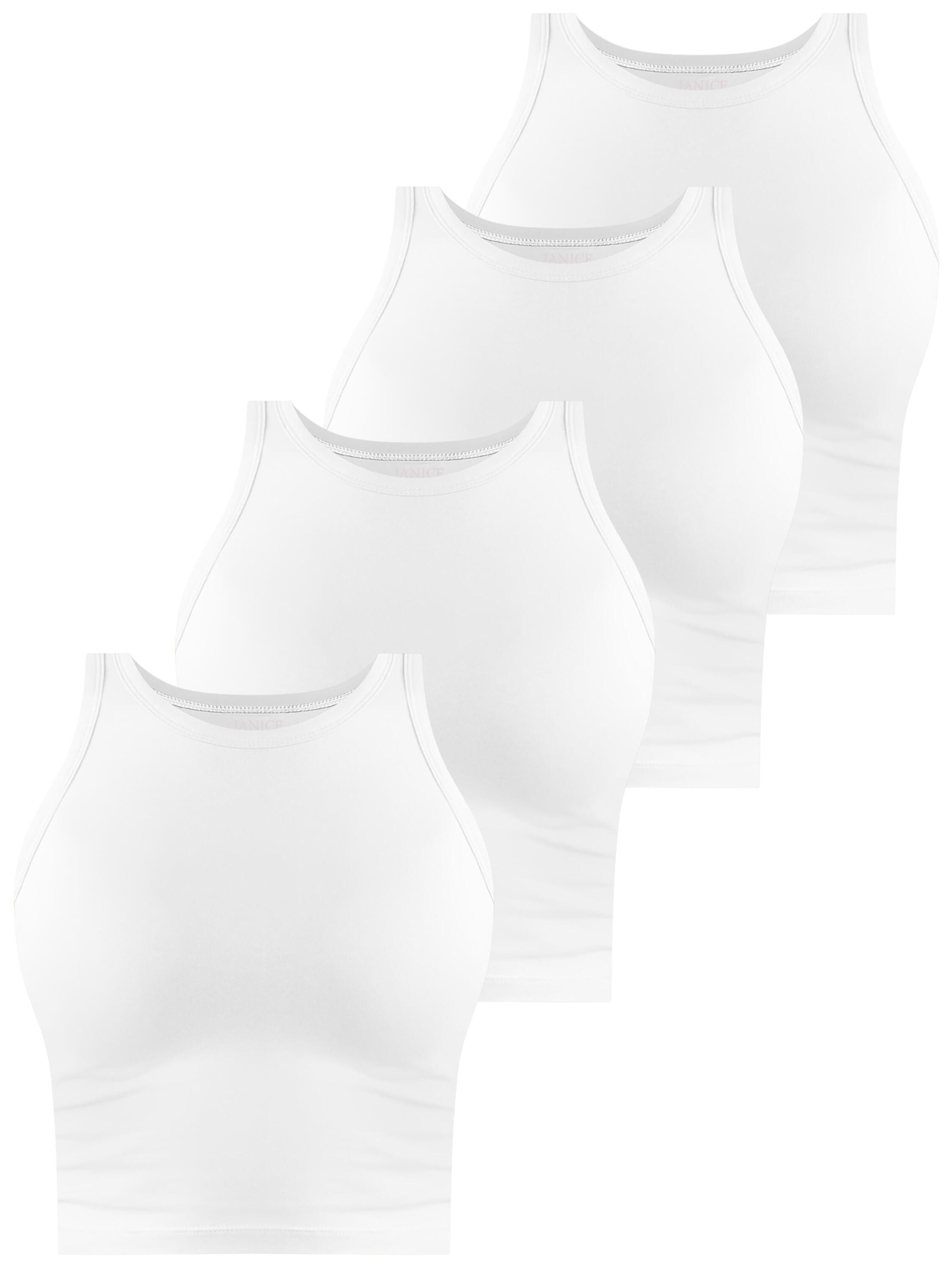 Janice Top ' Niah ' in White: front