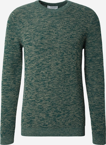 SELECTED Neulepaita 'SLHVINCE' värissä vihreä: etupuoli