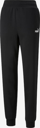 PUMA Sports trousers in Black / White, Item view