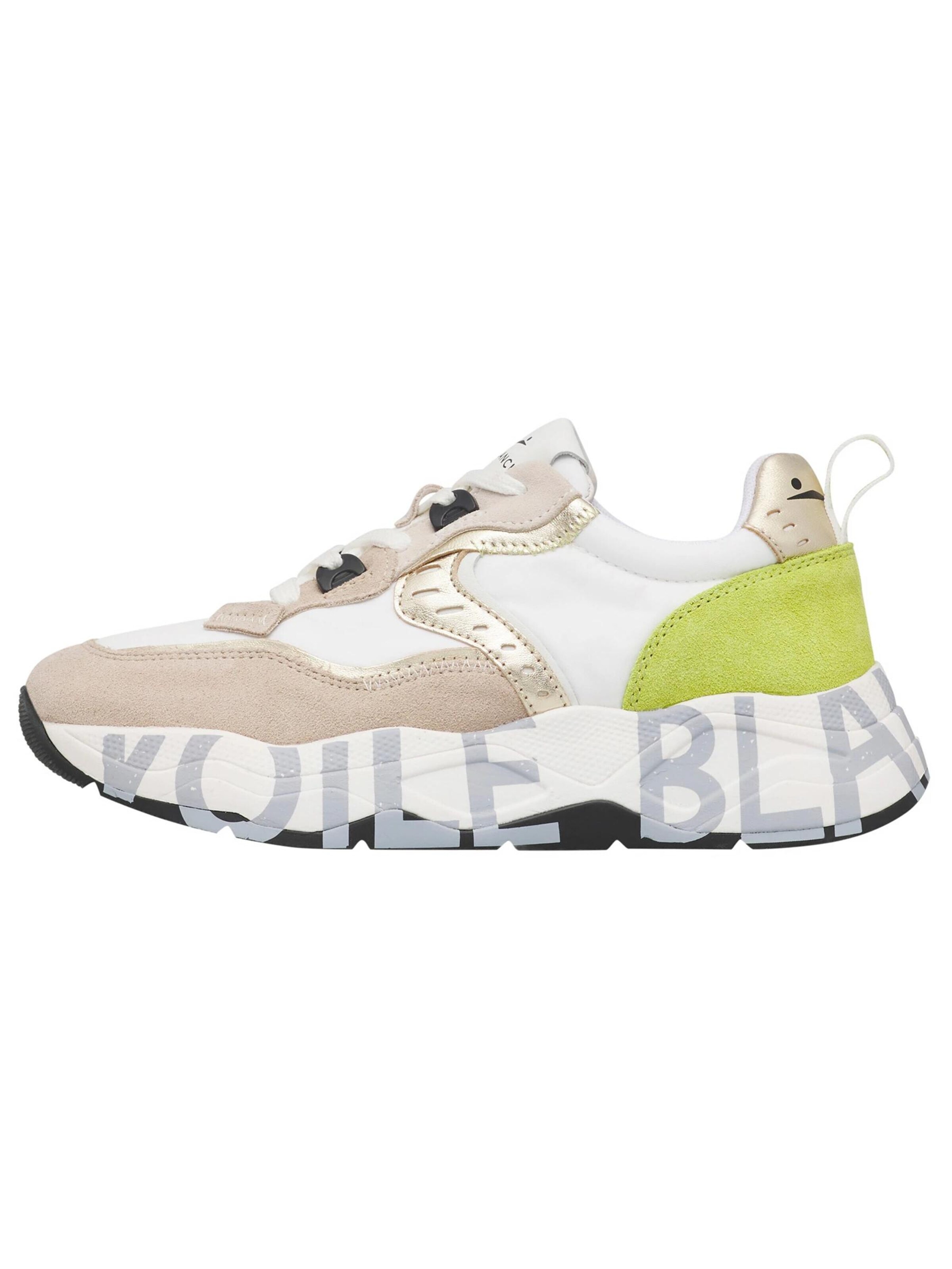 Voile blanche Lace-up shoe 'CLUB105.' in Beige: front