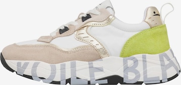 Voile blanche Lace-up shoe 'CLUB105.' in Beige: front