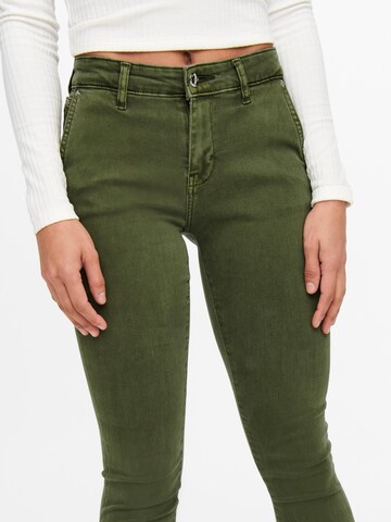 ONLY Skinny Jeans 'Blush' in Grün
