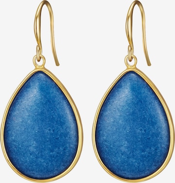 Lulu & Jane - Pendientes en oro: frente