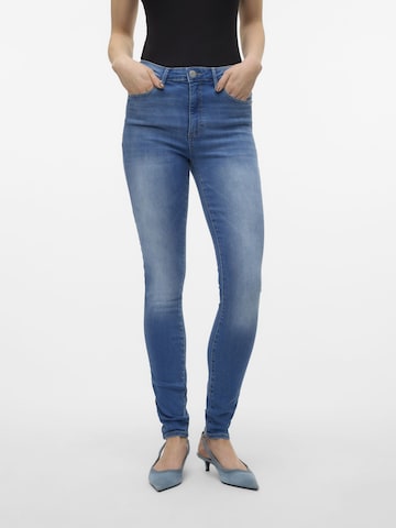 VERO MODA Skinny Jeans 'SOPHIA' in Blauw: voorkant