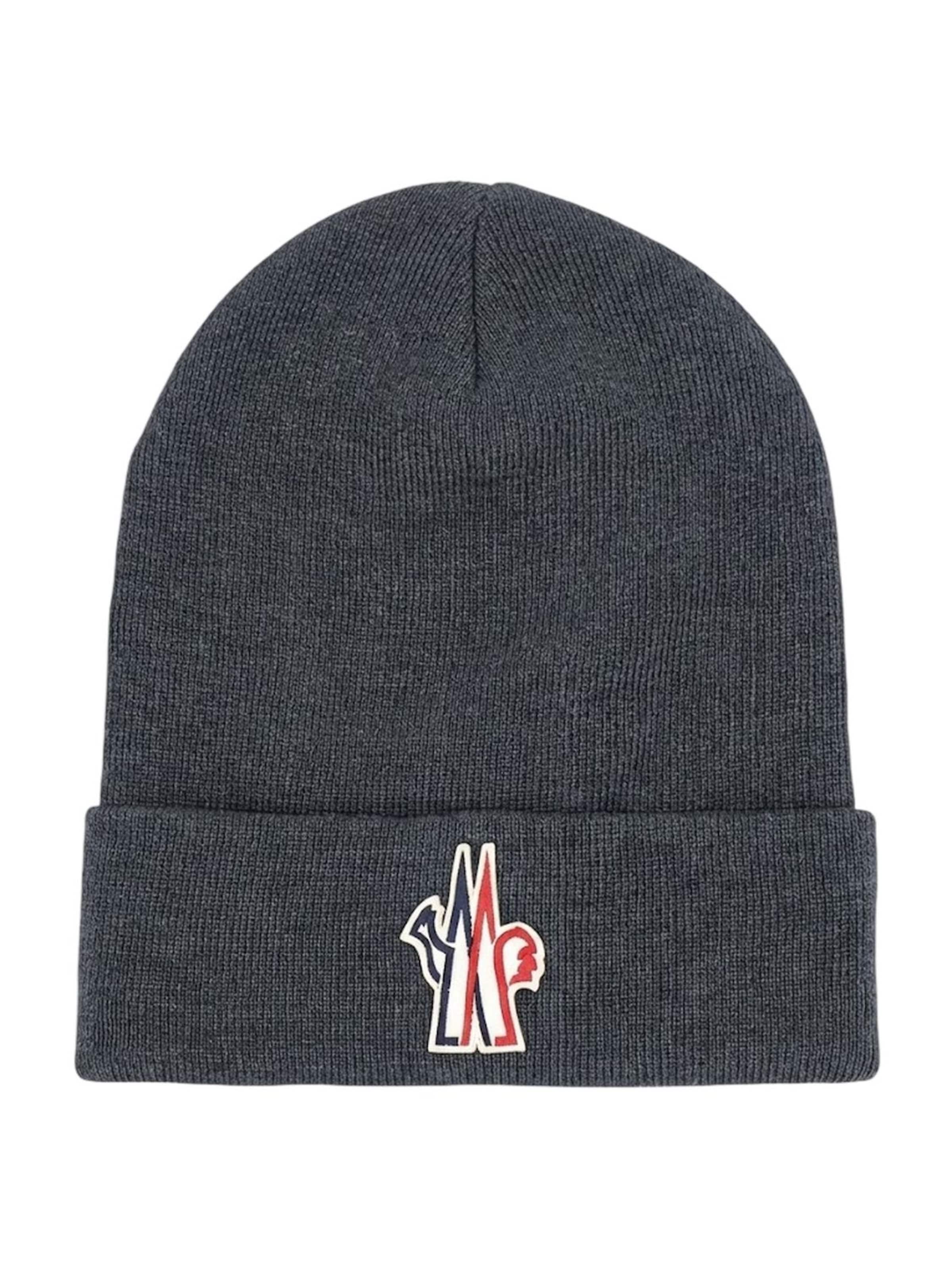 MONCLER Beanie 'Moncler Wollmütze' in 54-64 in Grey, Item view