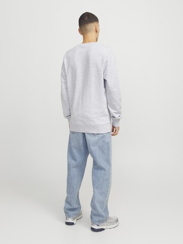 JACK & JONES Sweatshirt 'JJHudson' in Wit