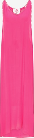 IZIA Beach Dress in Pink: front