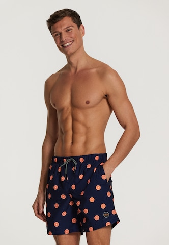 Shiwi Badshorts 'Citrus' i blå