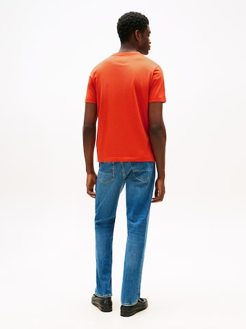 oranžinė TOMMY HILFIGER Marškinėliai 'FATHERS DAY'