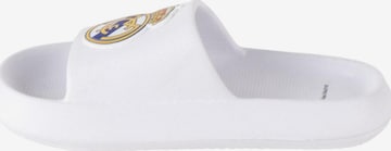 Cerdá Beach & Pool Shoes 'Real Madrid' in White: front