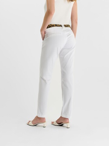 Le Temps Des Cerises Regular Chino in Wit