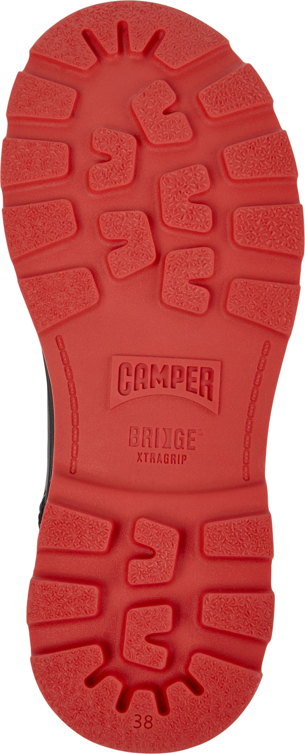 Stivaletto stringato 'Brutus+' di CAMPER in nero