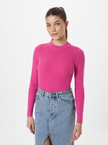 LEVI'S ® Pulóver 'Rib Crew Sweater' - rózsaszín: elől