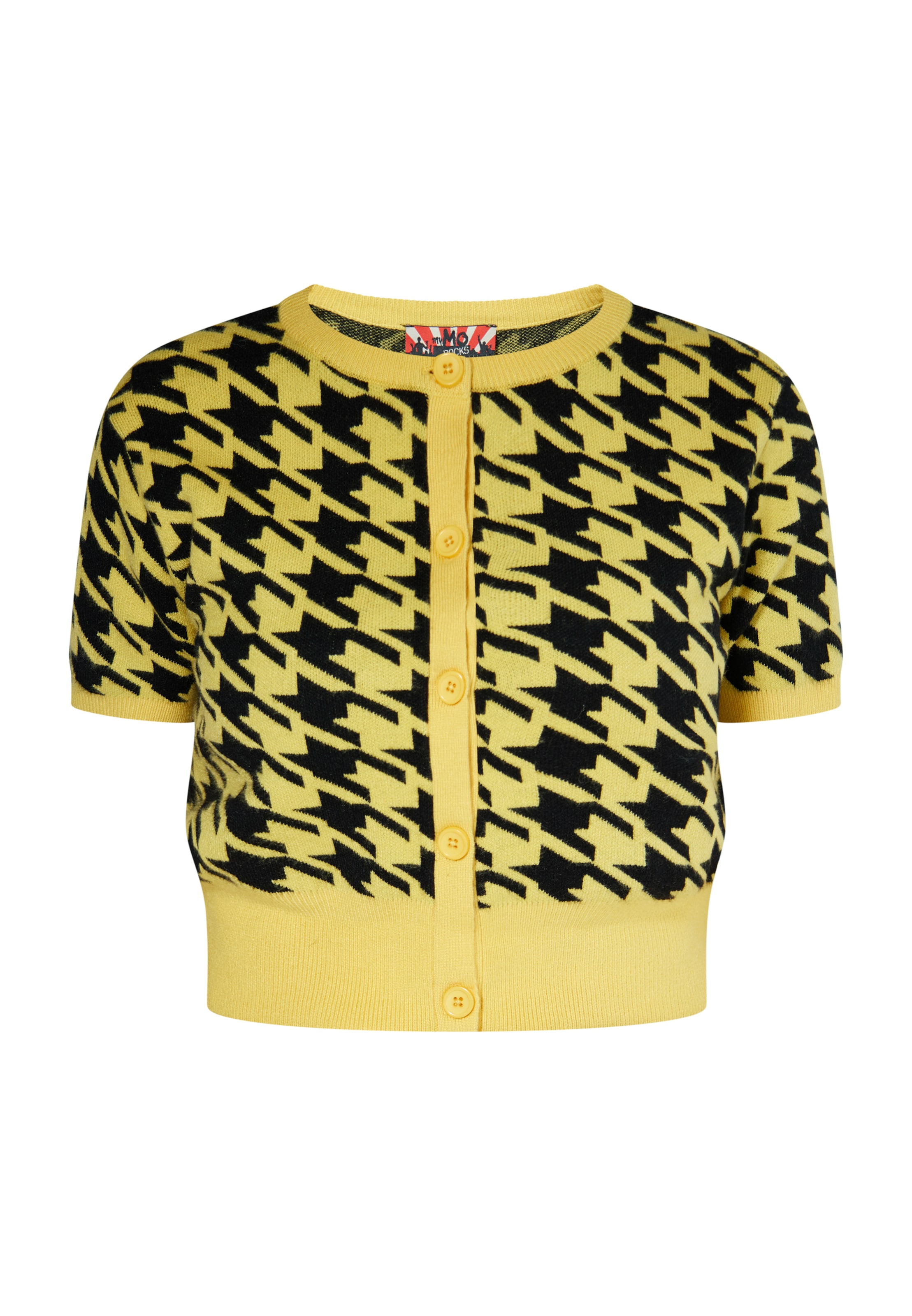 myMo ROCKS Вязаная кофта в Желтый: спереди