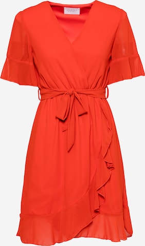 SISTERS POINT - Vestido 'NEW GRETO' en rojo: frente