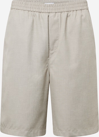 pelēks TOPMAN Bikses: no priekšpuses